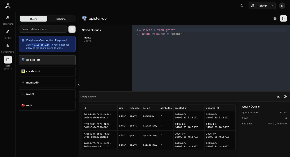 Apister Visual API Editor - View 4